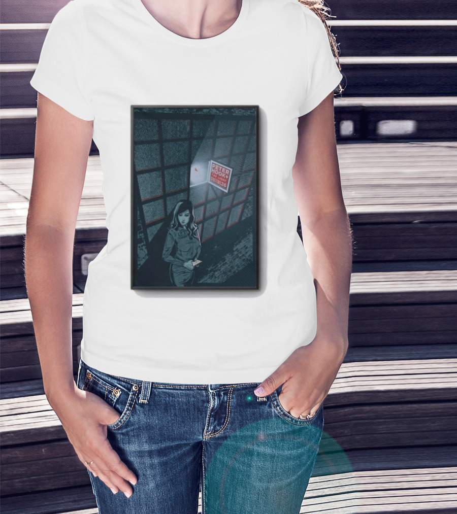 Peter Hook And The Light 9 18 2026 Del Mar CA Tour Woman In Dress Guard غرفة المراقبة T-Shirt