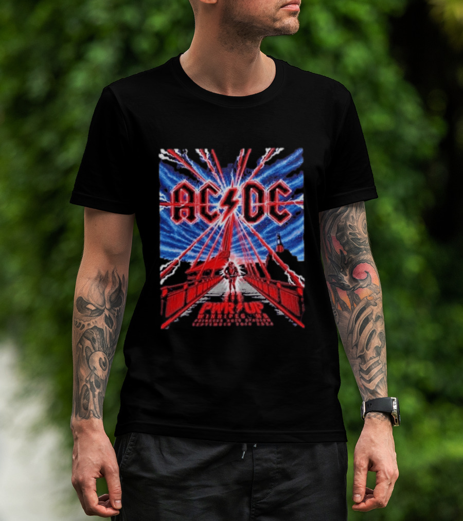 ACDC PWR UP Tour September 20 2026 Princess Auto Stadium Winnipeg MB Event T-Shirt