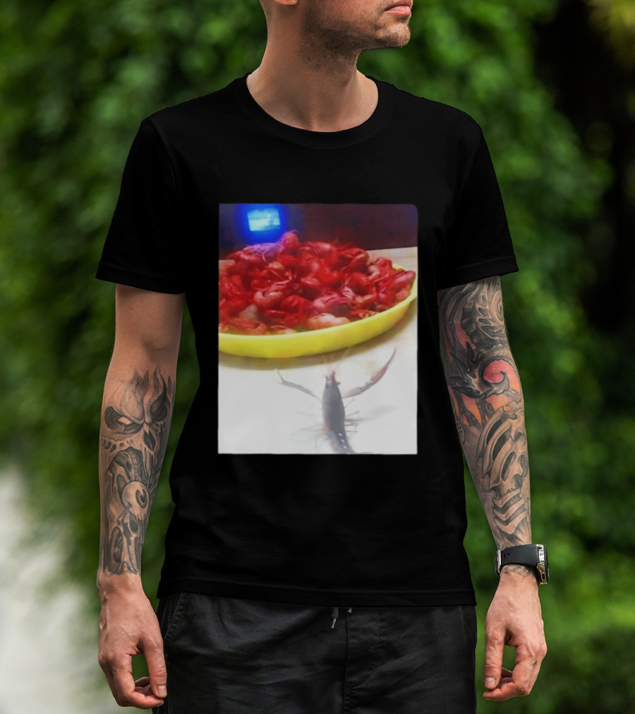 Sad Shrimp Meme T-Shirt