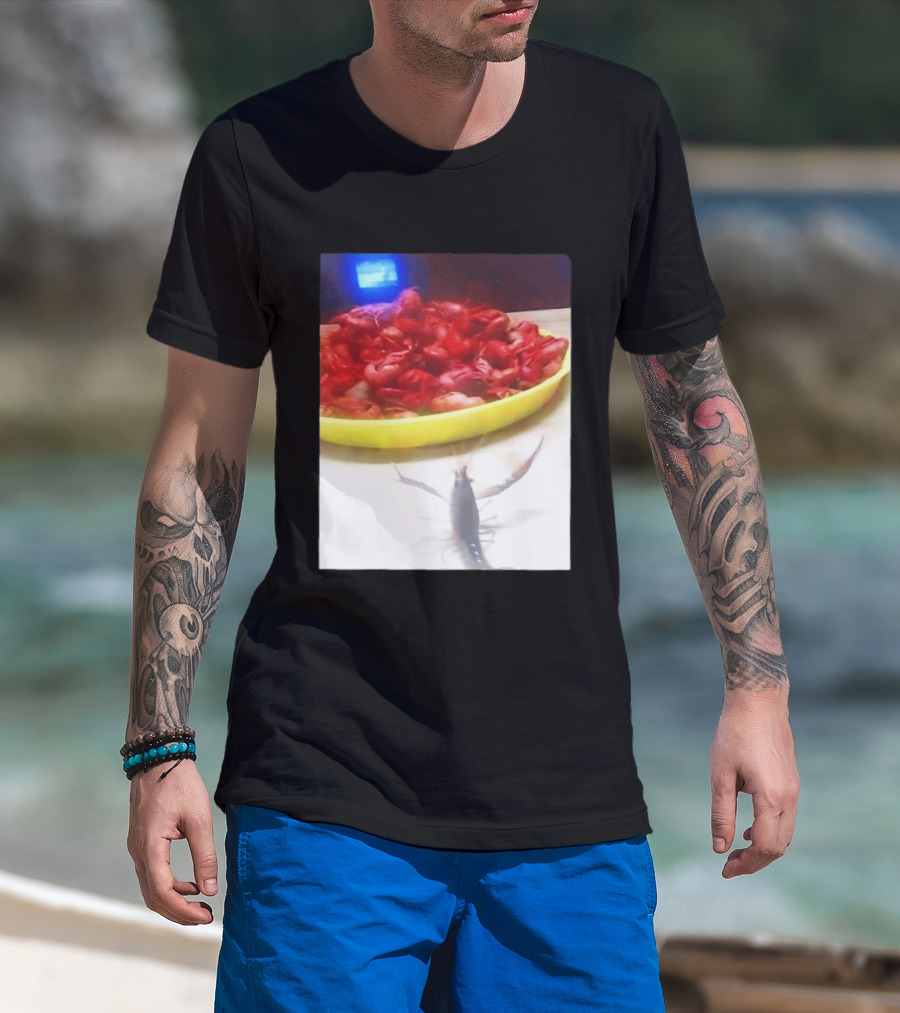 Sad Shrimp Meme T-Shirt