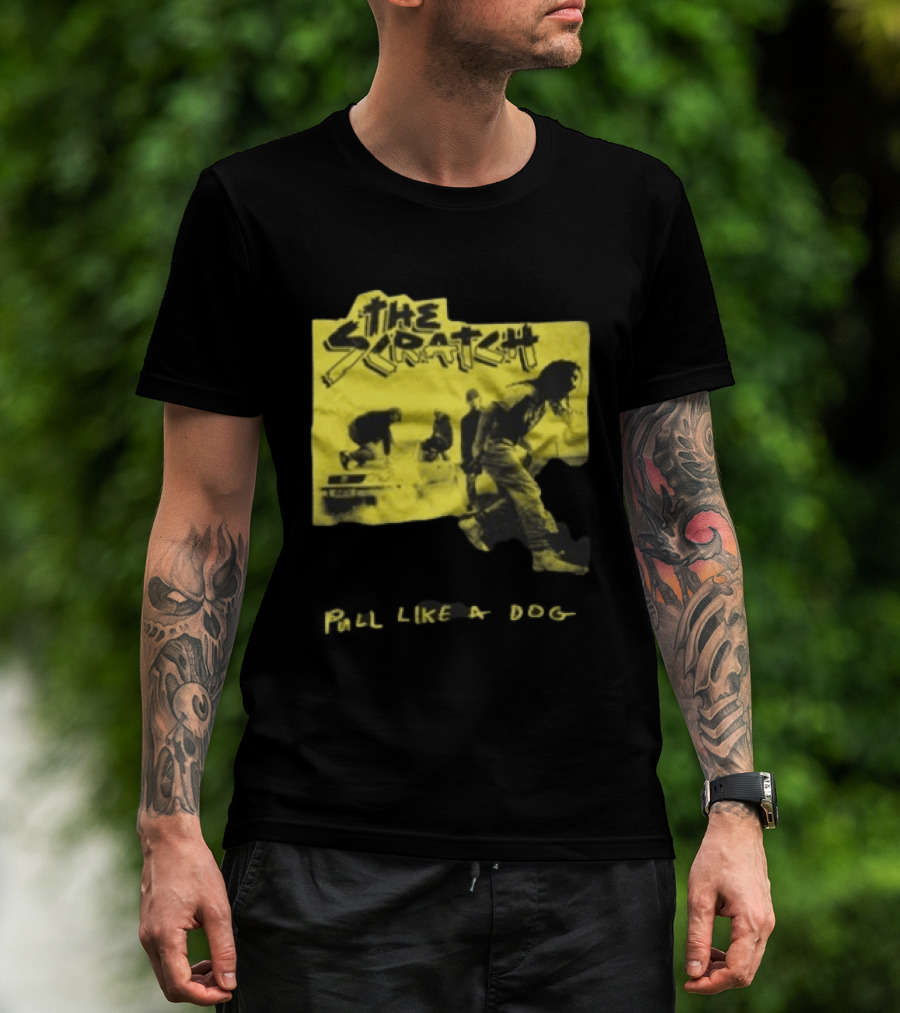 The Scratch Pull Like A Dog Grunge Style Vintage Band T-Shirt