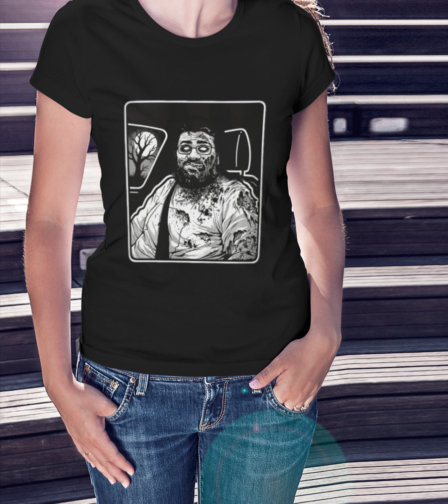 Undead Armenian Cory Zombie Ride With Tree T-Shirt