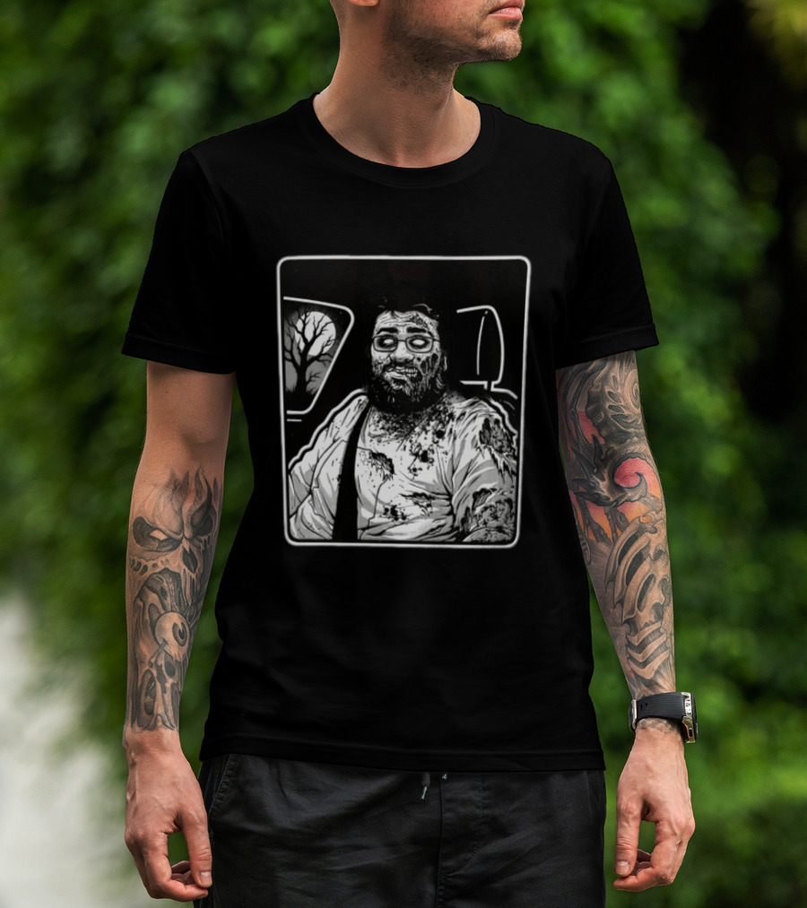 Undead Armenian Cory Zombie Ride With Tree T-Shirt