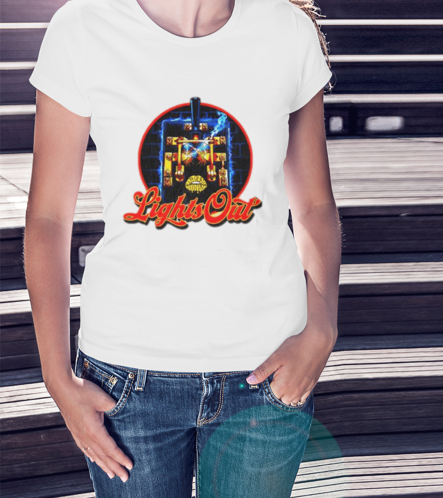 Dirty Honey Lights Out Electric Switch Rock Band Raglan T-Shirt