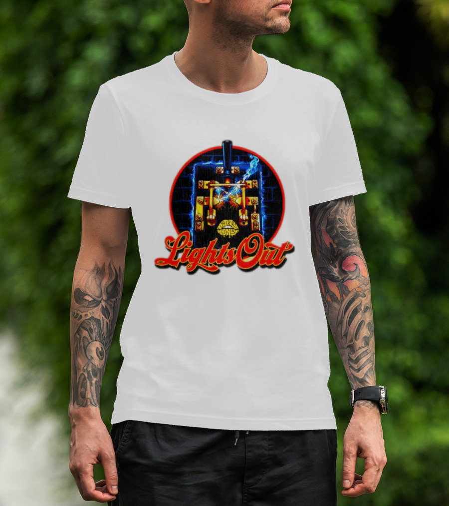 Dirty Honey Lights Out Electric Switch Rock Band Raglan T-Shirt