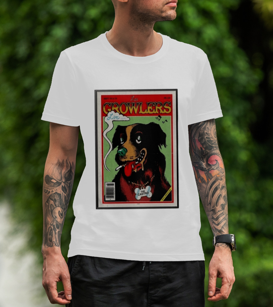 Los Growlers Live The Castro SF September 18 19 2026 Limited T-Shirt