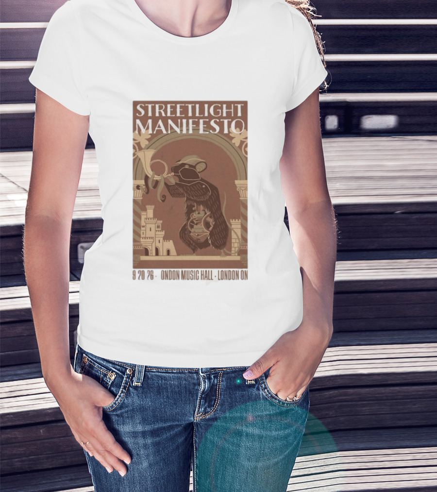 Streetlight Manifesto London Music Hall London 2026 Show T-Shirt
