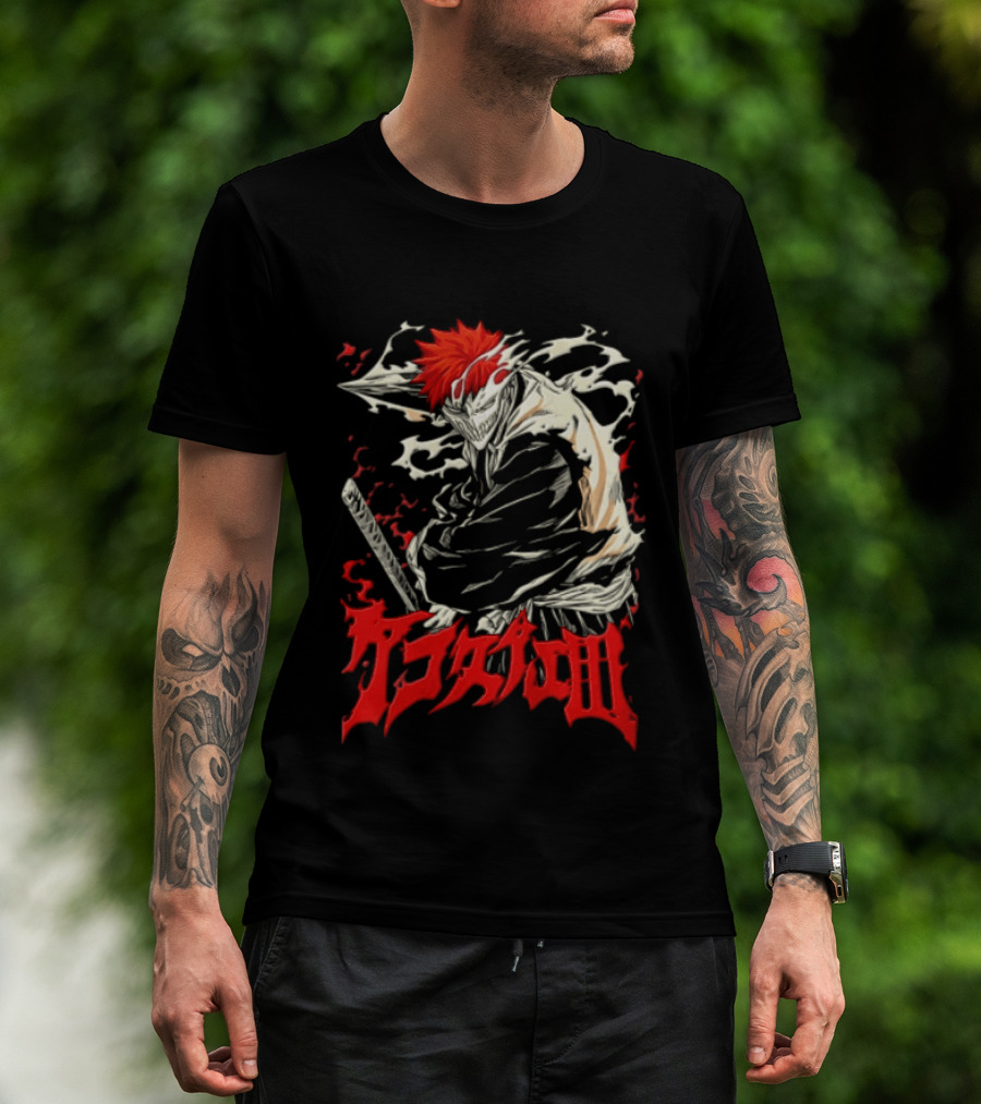 Bleach Ichigo Kurosaki Hollow Form Japanese T-Shirt