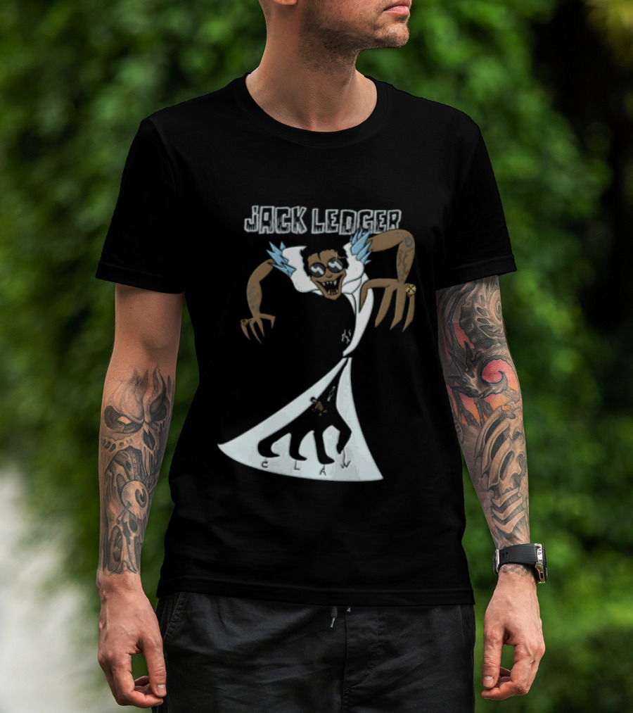 Jack Ledger Horror Character Summoning Creepy Figure T-Shirt