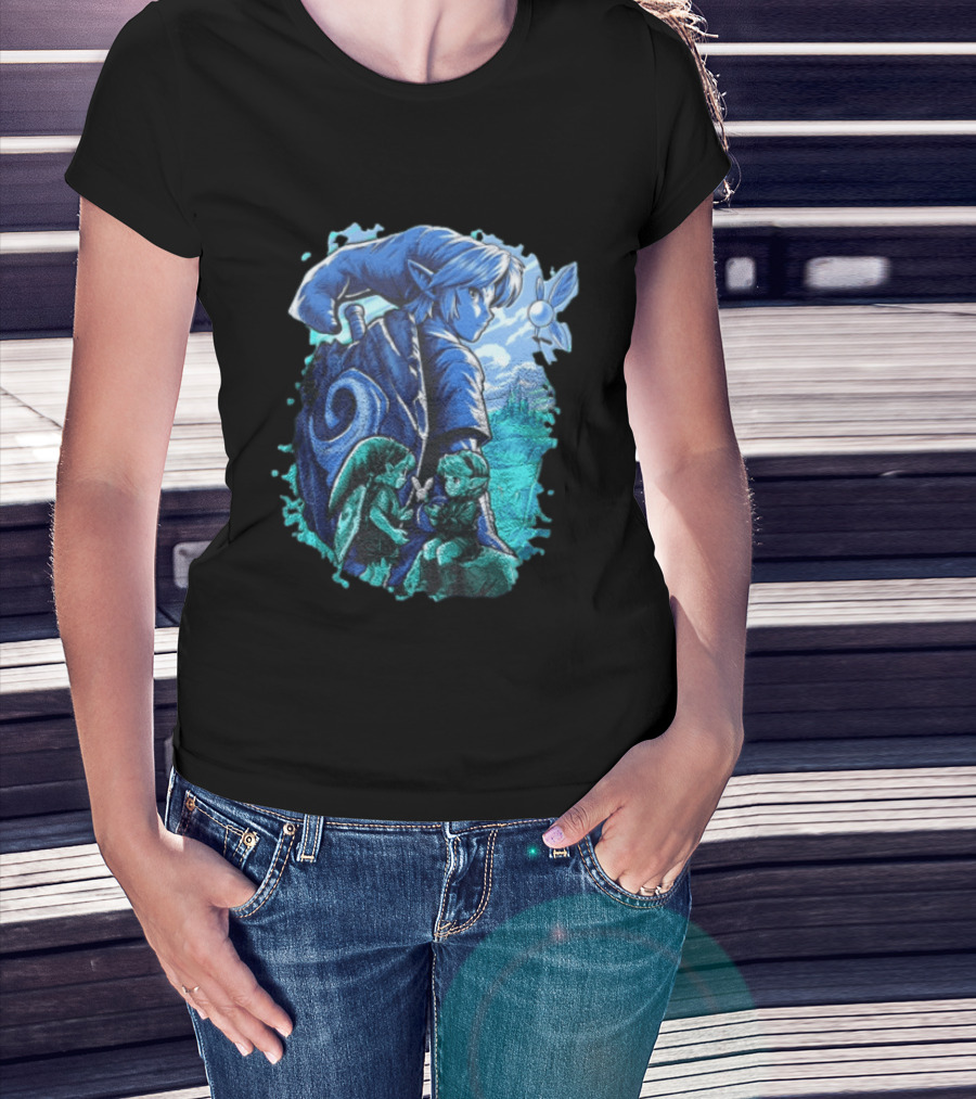 The Hero Of Time Returne Legendary Quest Fantasy Adventure T-Shirt