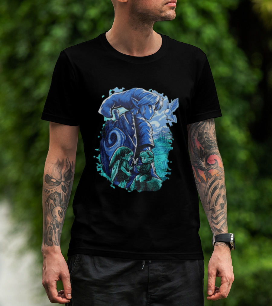 The Hero Of Time Returne Legendary Quest Fantasy Adventure T-Shirt