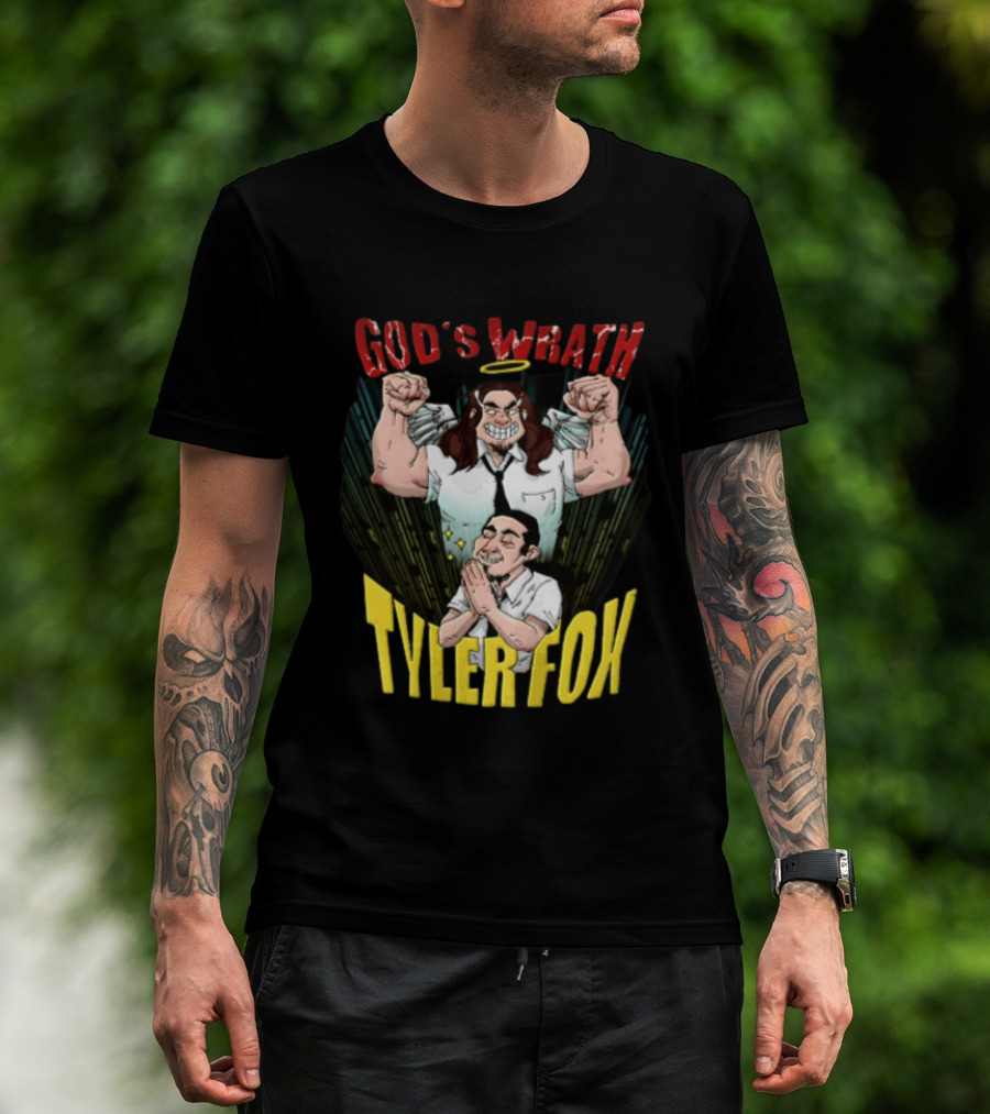 God's Wraith Tyler Fox Cartoon Animation T-Shirt