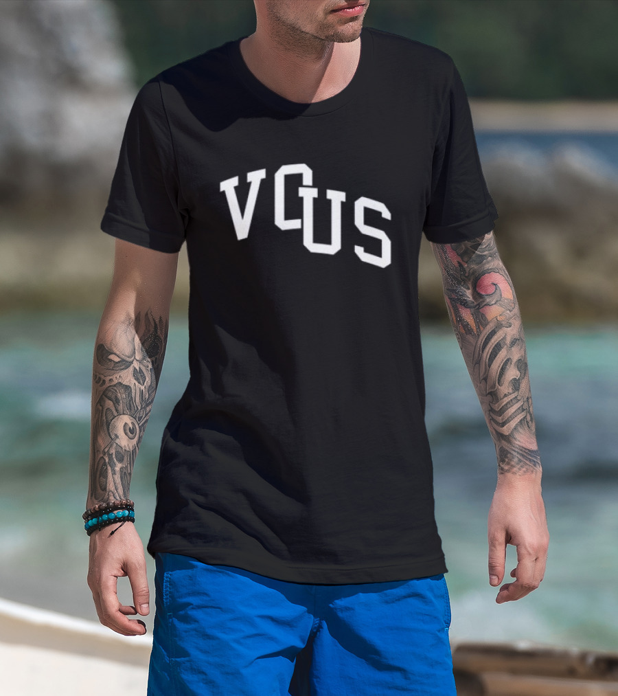 Vous Church VCUS Vintage Style Navy Hat T-Shirt