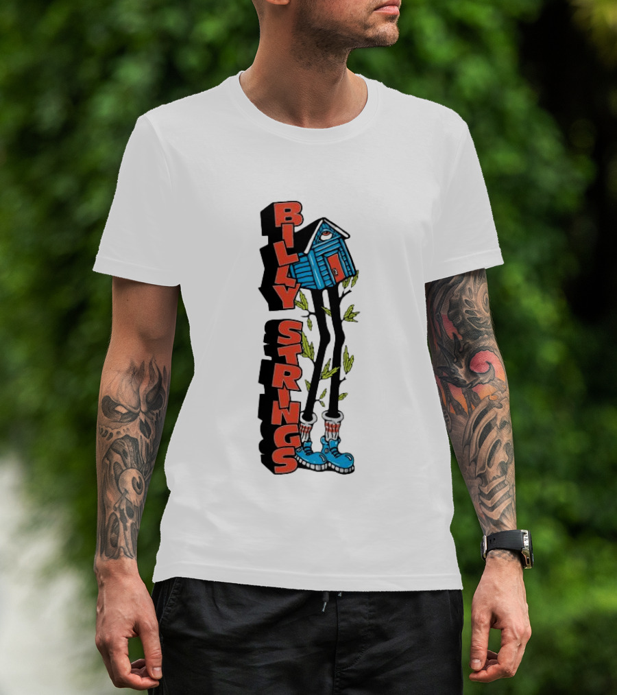 Billy Strings Tree House Legs And Shoes T-Shirt
