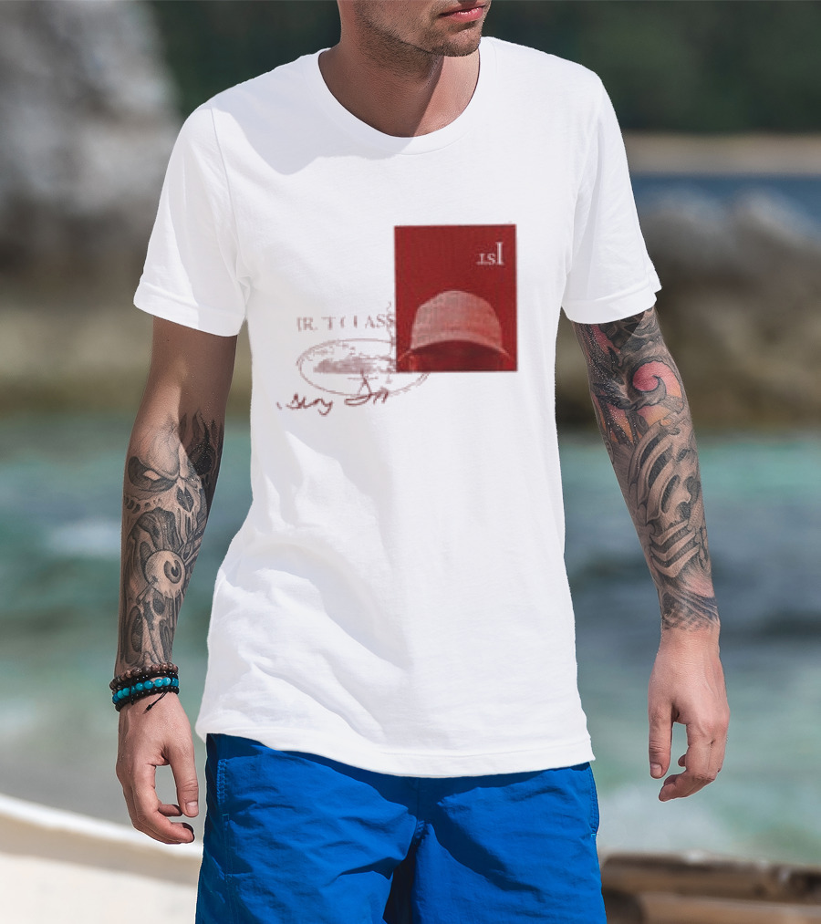 Corteiz Store Konnichiwa 10Th Anniversary White Cap T-Shirt