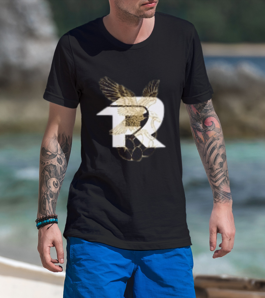 Fuerza Regida Aguila Emblem Featuring Majestic Eagle T-Shirt