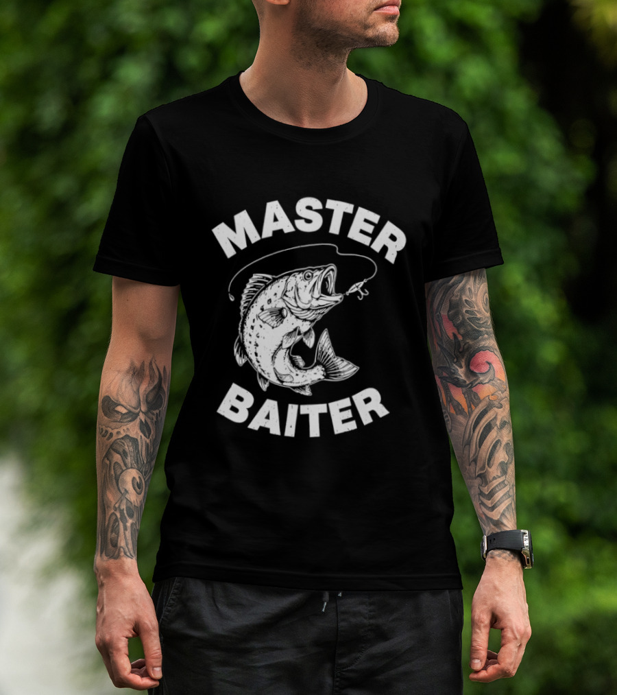 Master Baiter Fishing Hook Fish T-Shirt