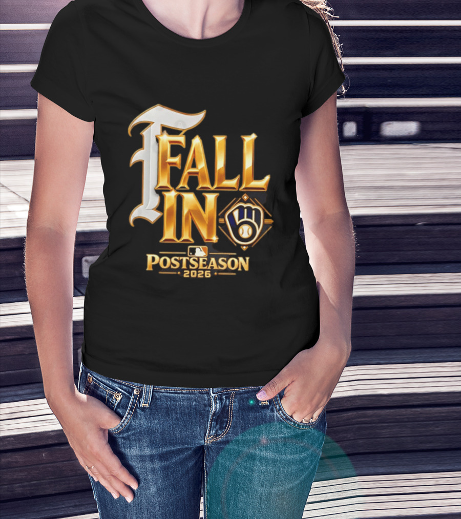 Milwaukee Brewers Fall In Postseason 2026 MLB T-Shirt