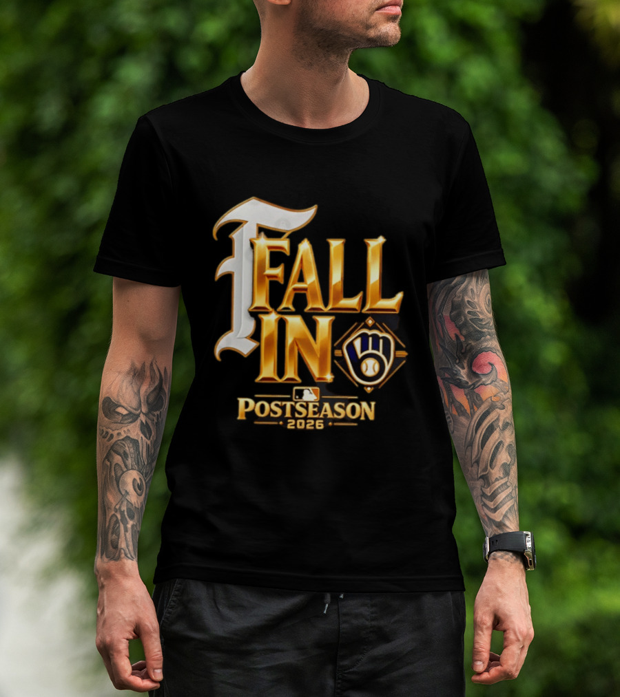 Milwaukee Brewers Fall In Postseason 2026 MLB T-Shirt