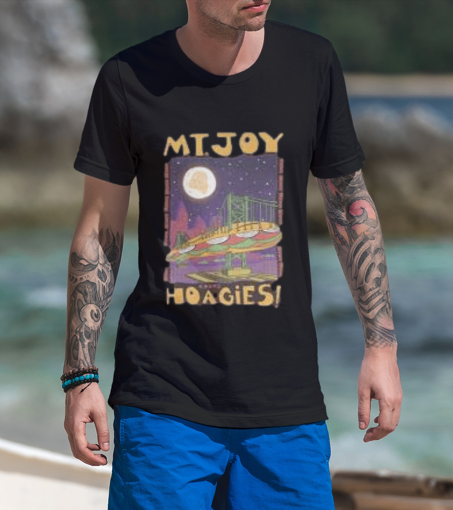 Mt Joy Hoagies Moonlit Night Bridge T-Shirt