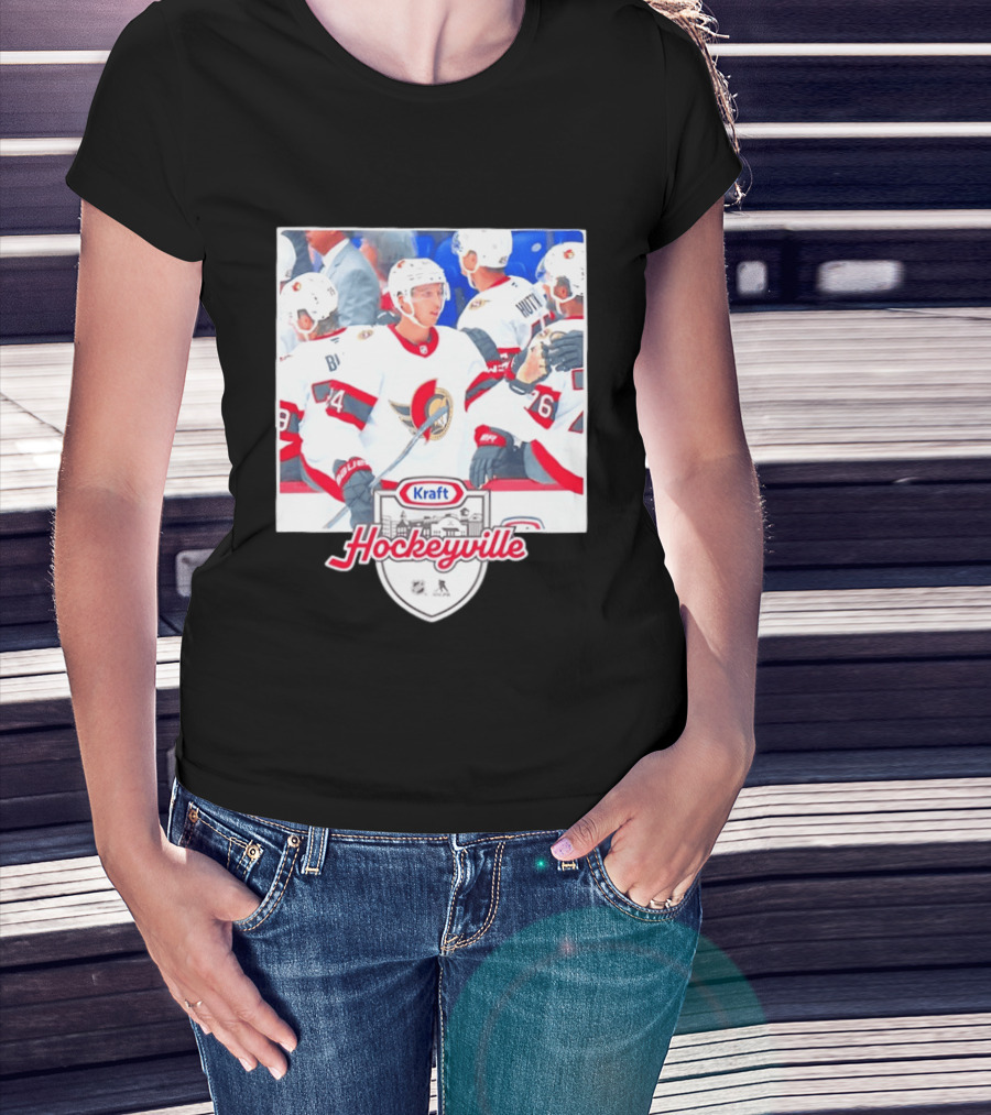Kraft Hockeyville Ottawa Senators NHL Players Team Canada T-Shirt