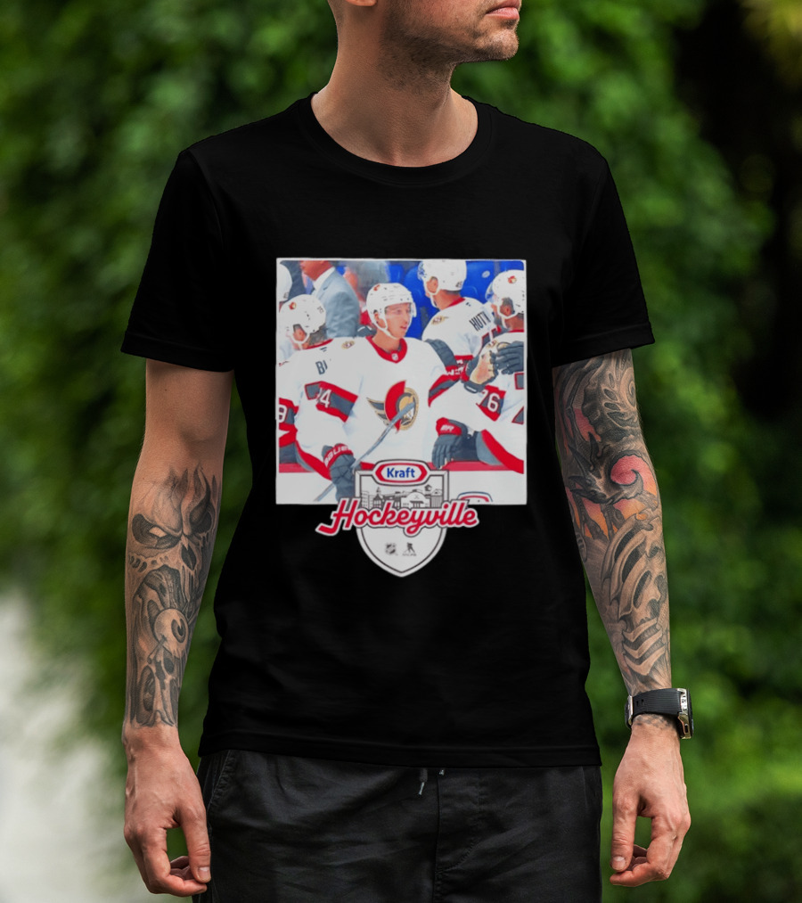 Kraft Hockeyville Ottawa Senators NHL Players Team Canada T-Shirt