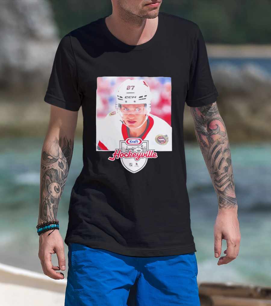 Ottawa Senators 27 Kraft Hockeyville CCM T-Shirt