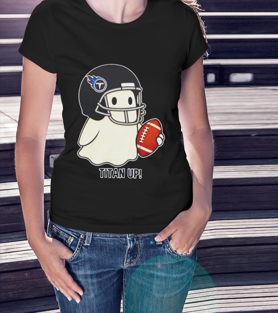 Tennessee Titans Ghost Halloween Titan Up 2026 Football Team Fan Gear T-Shirt