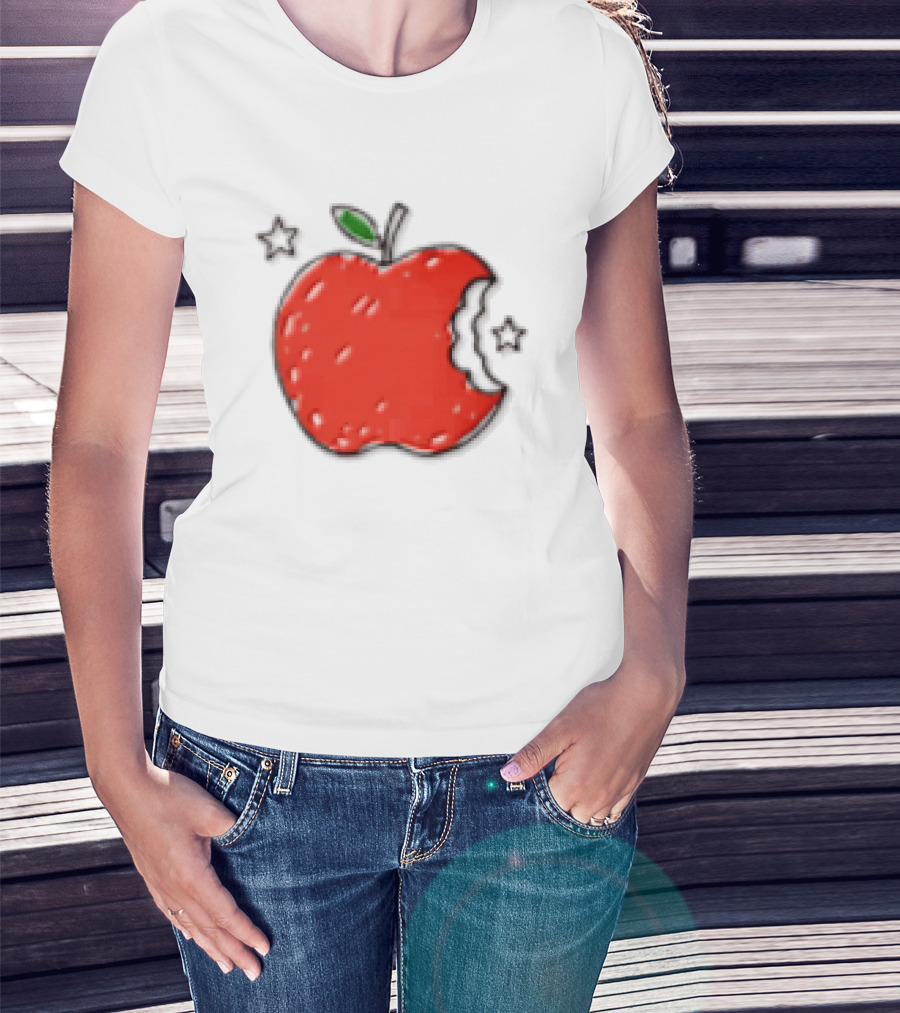 Apple Run Read Read Run Bite Apple T-Shirt