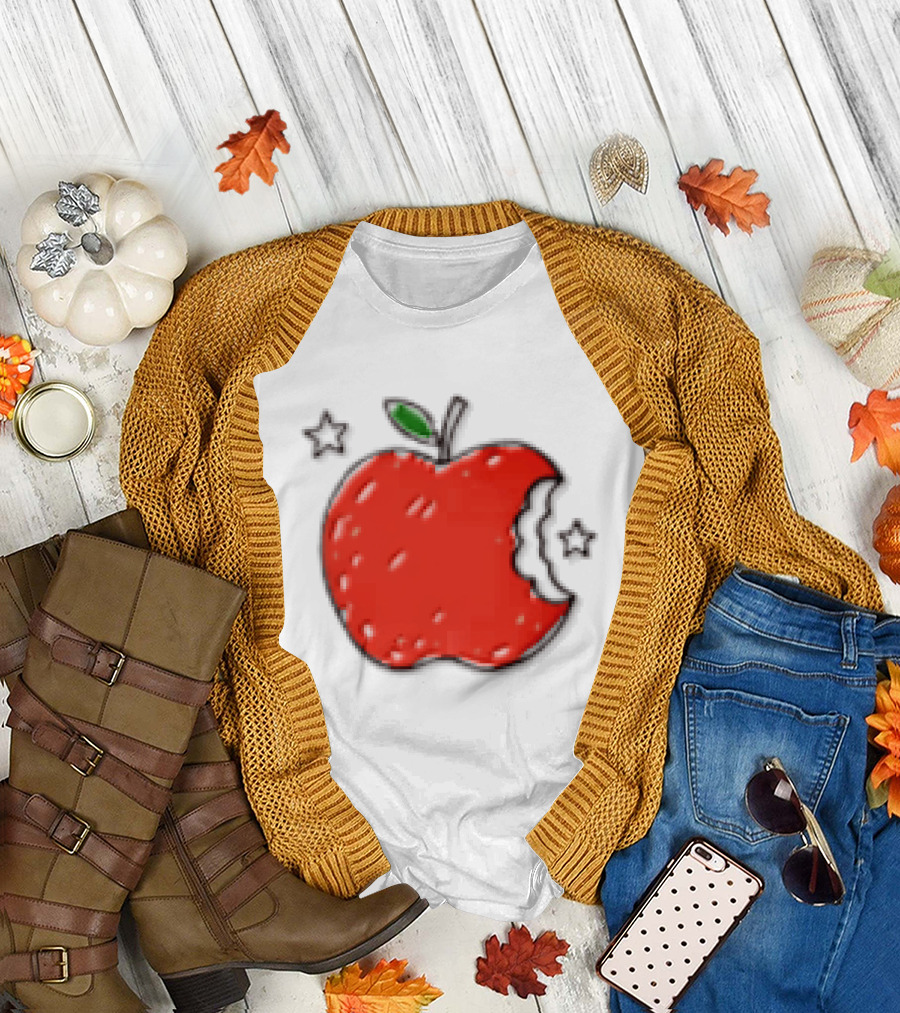 Apple Run Read Read Run Bite Apple T-Shirt