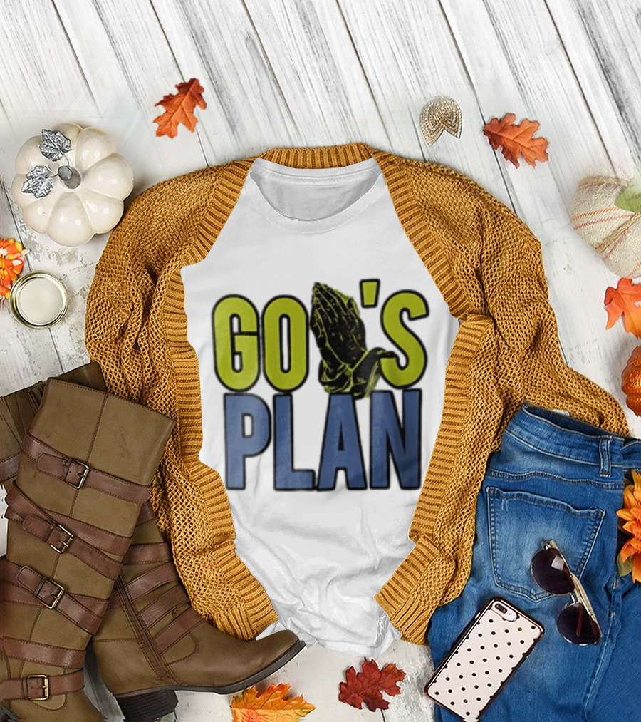 GO'S PLAN Praying Hands T-Shirt