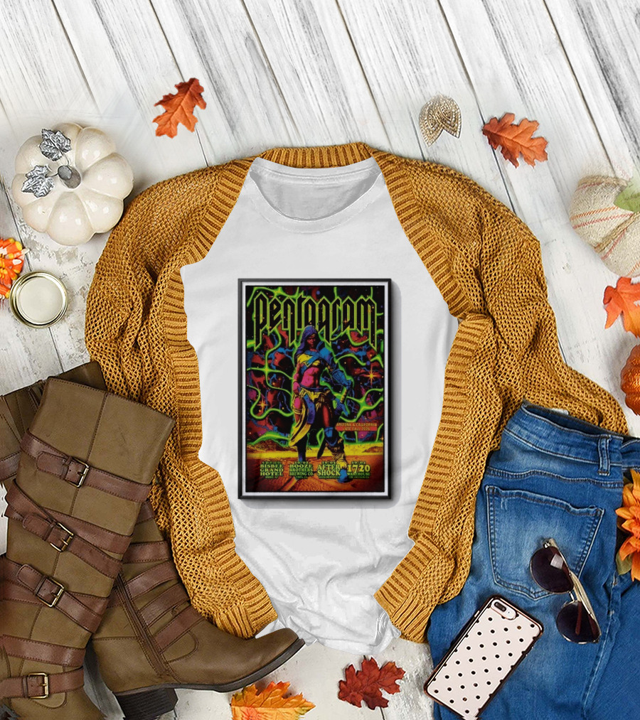 Pentagram Arizona California Late Fall 2026 Bisbee Grand Hotel Brothers Brewing Co After Shock Warehouse T-Shirt