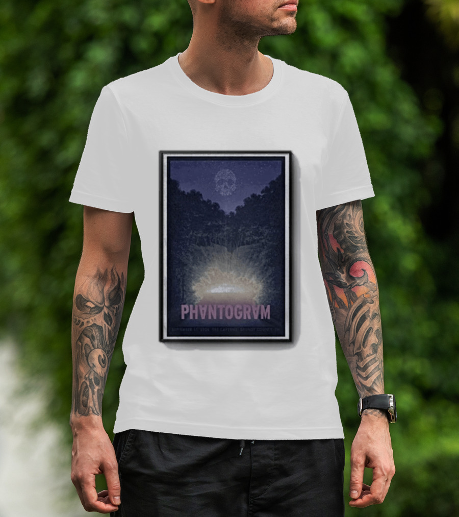 Phantogram September 17 2026 The Caverns Grundy County Tennessee Concert T-Shirt