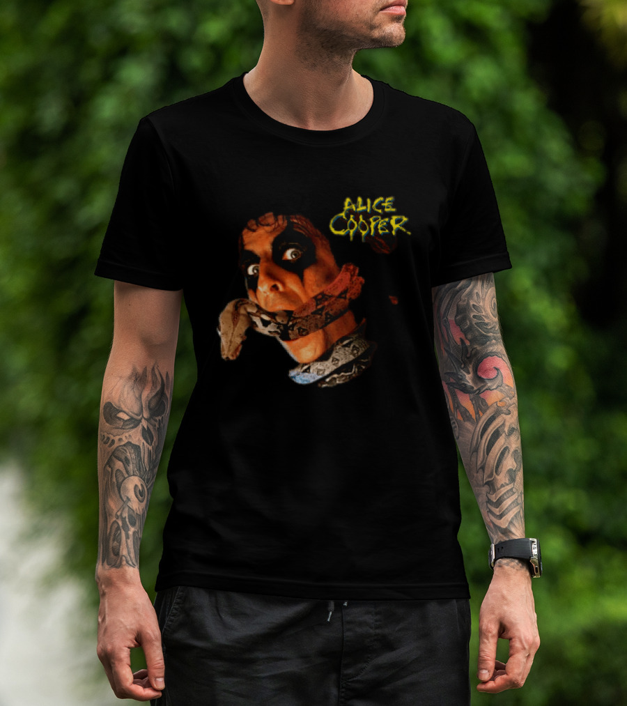 Alice Cooper Constrictor Anniversary Store Snake T-Shirt