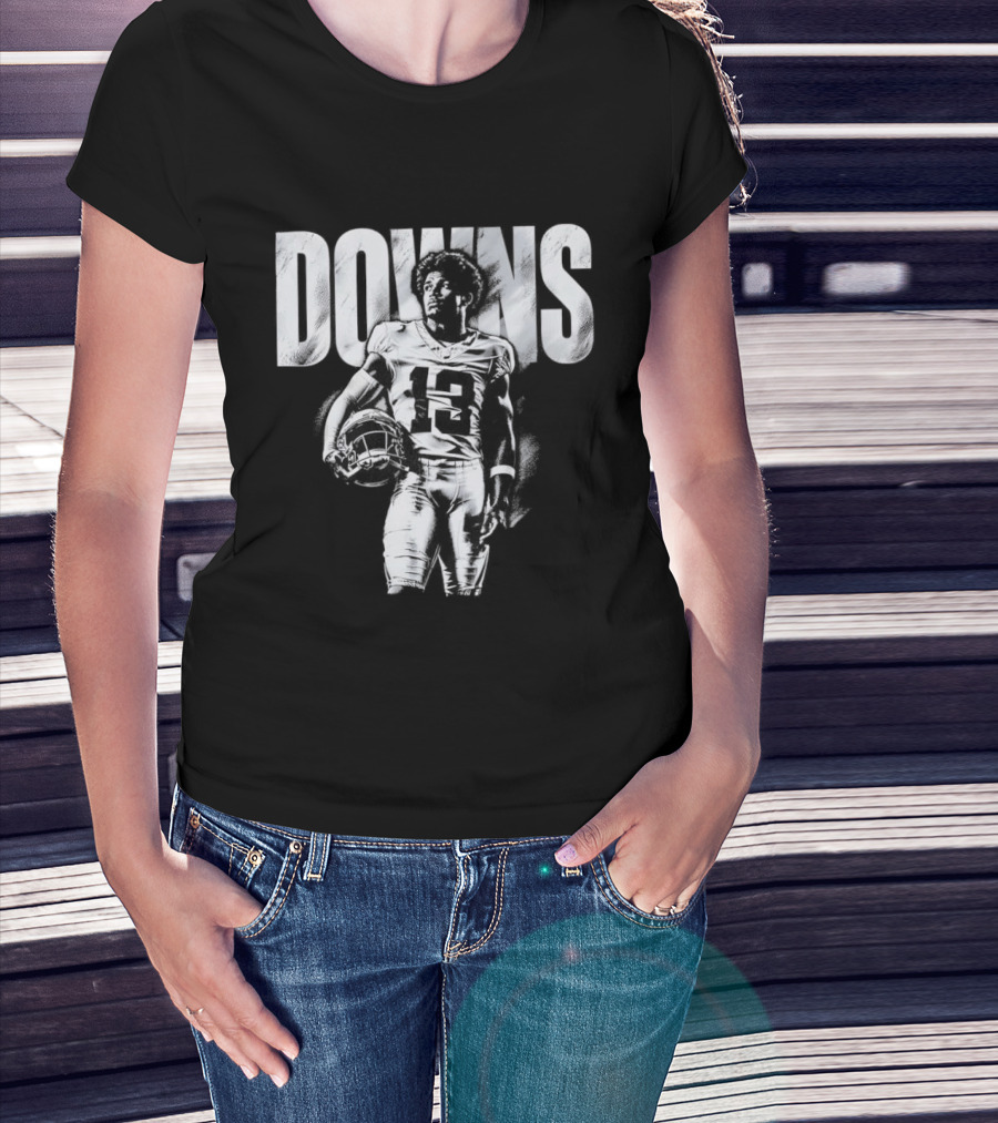 Downs No 13 Dallas Cowboys Football T-Shirt