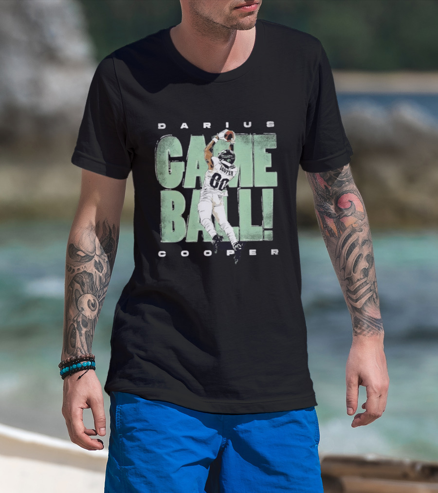 Darius Cooper Game Ball Philadelphia Eagles T-Shirt