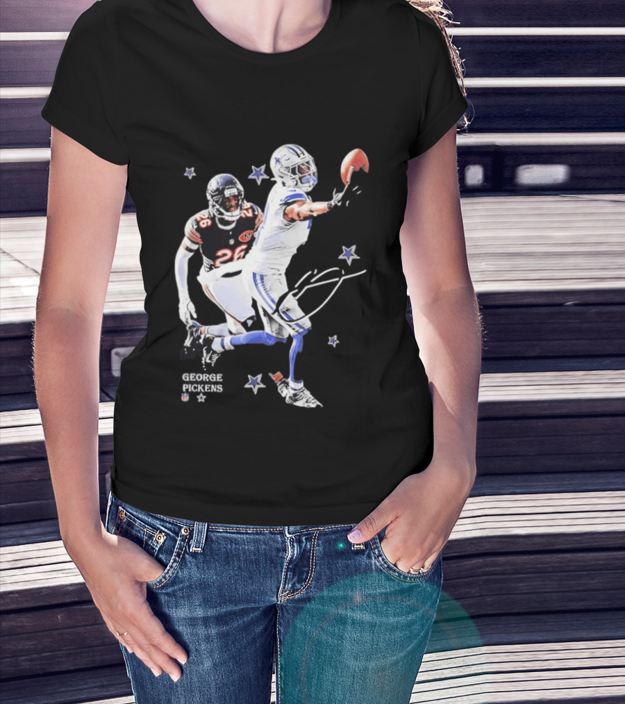 George Pickens NFL Action Dallas Cowboys Vs Chicago Bears Game Highlights T-Shirt