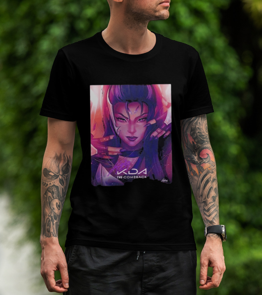 Kaisa KDA The Comeback Arcane League Of Legends By Nikkotari T-Shirt