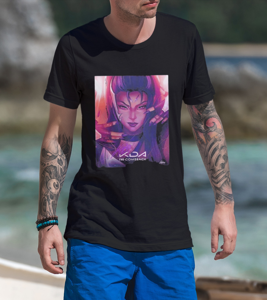 Kaisa KDA The Comeback Arcane League Of Legends By Nikkotari T-Shirt