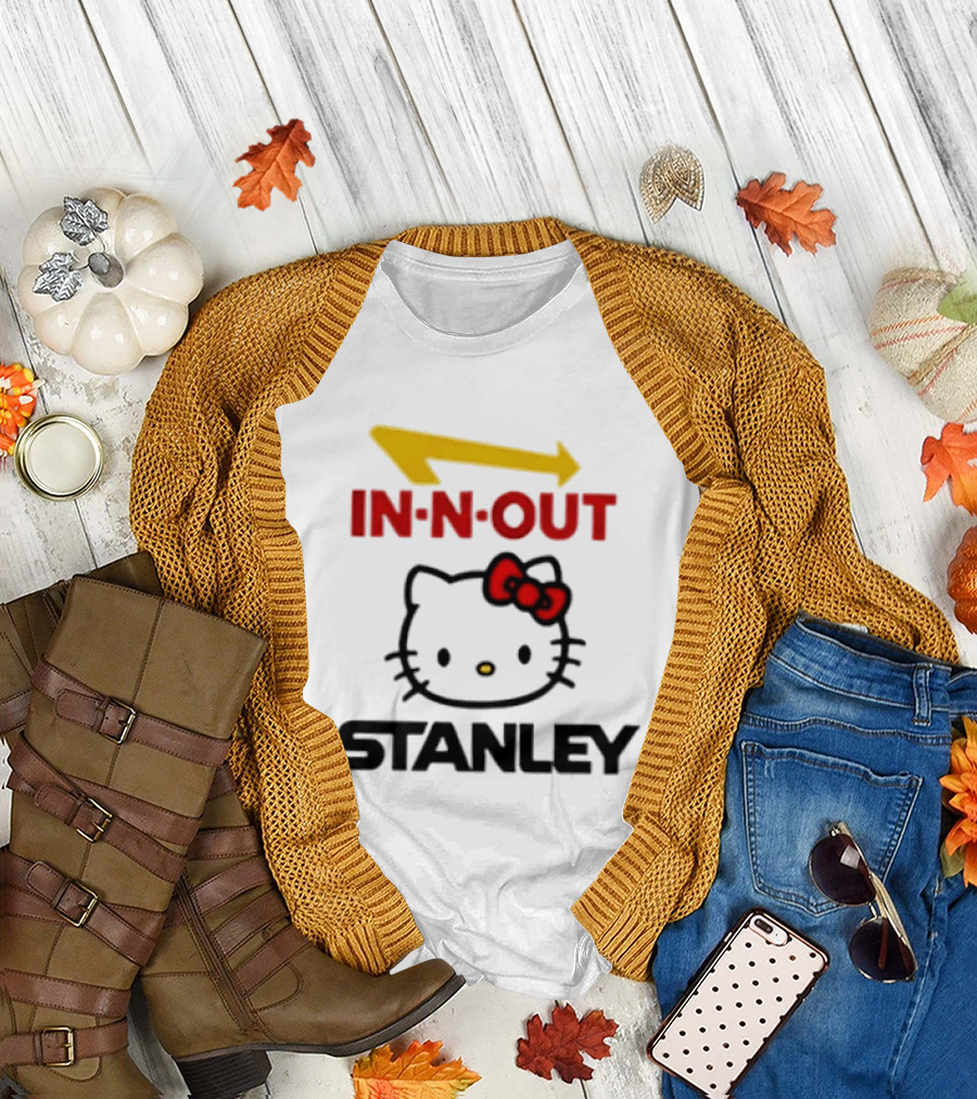 In N Out Hello Kitty Stanley Collaboration T-Shirt