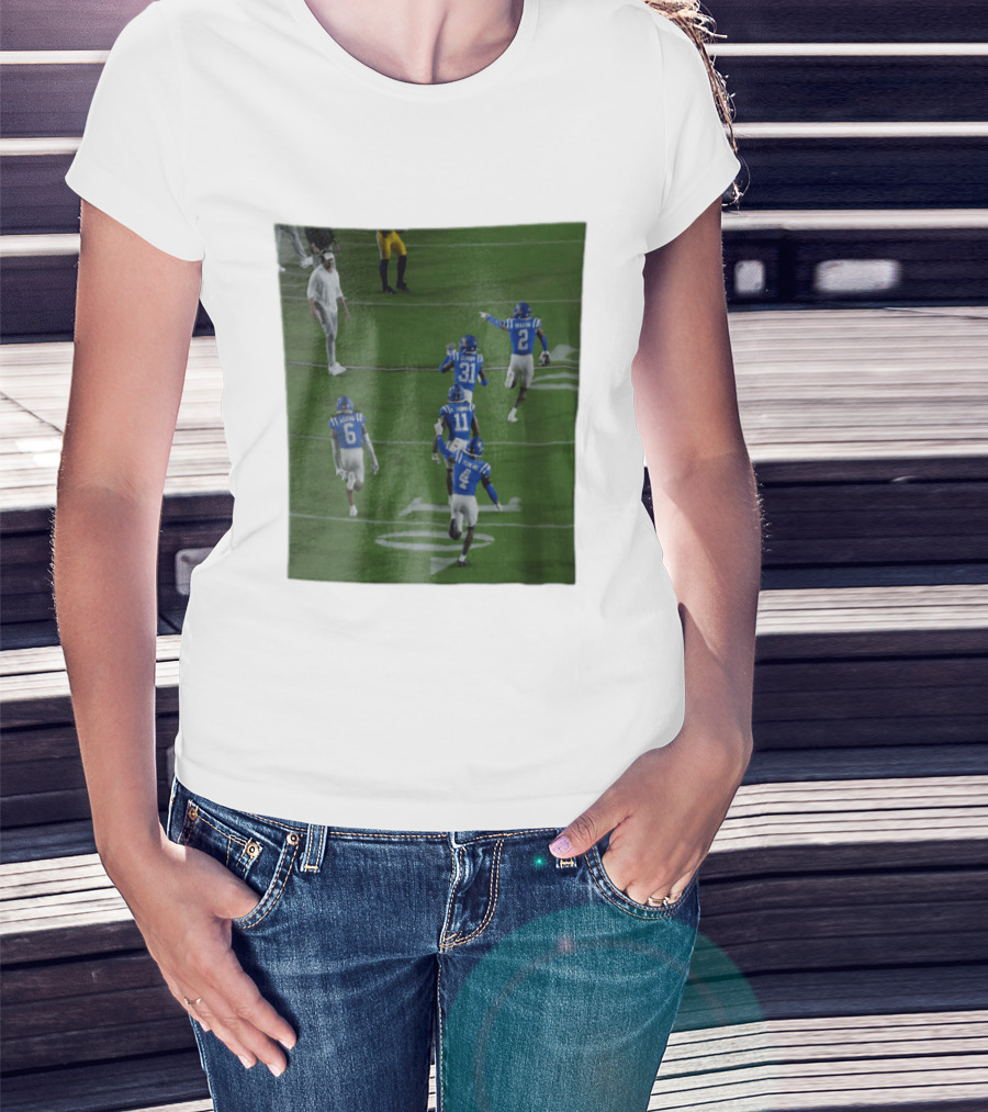 Ole Miss Rebels Aguero Clardy Braxton K Thomas Perkins Football Team Action Scene T-Shirt