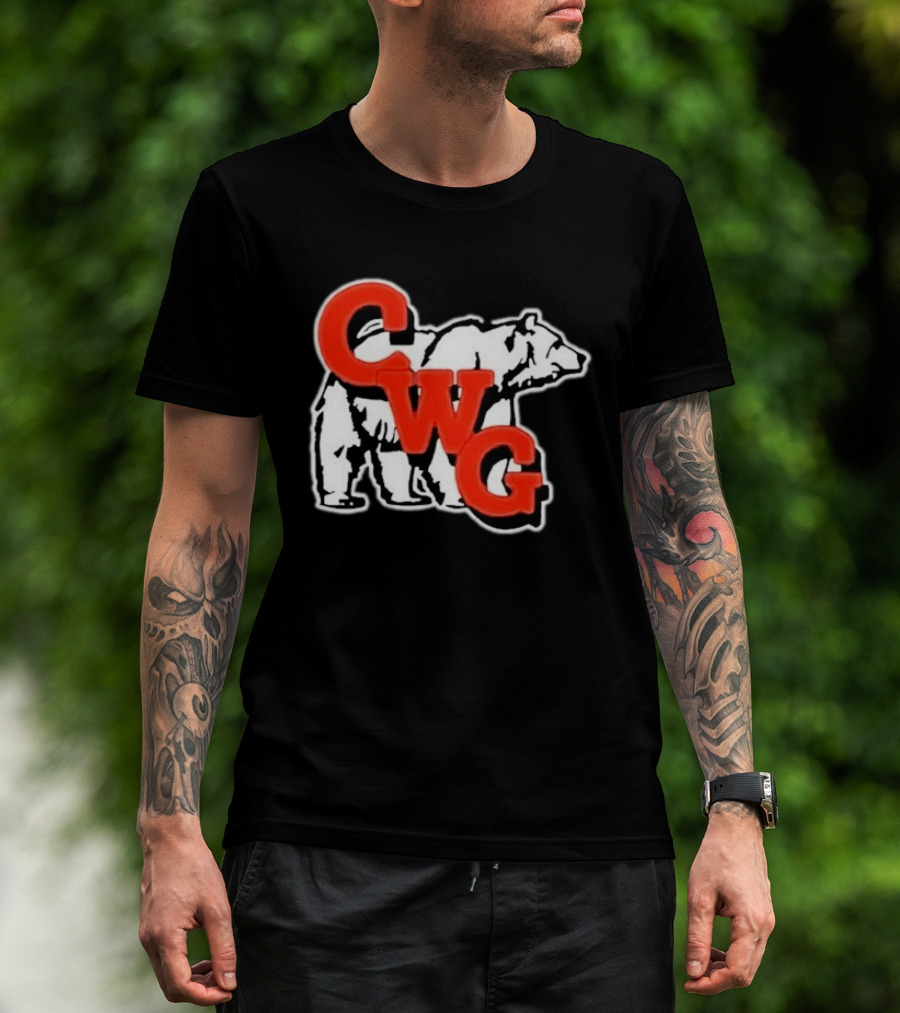 Charles Wesley Godwin CWG Bear T-Shirt