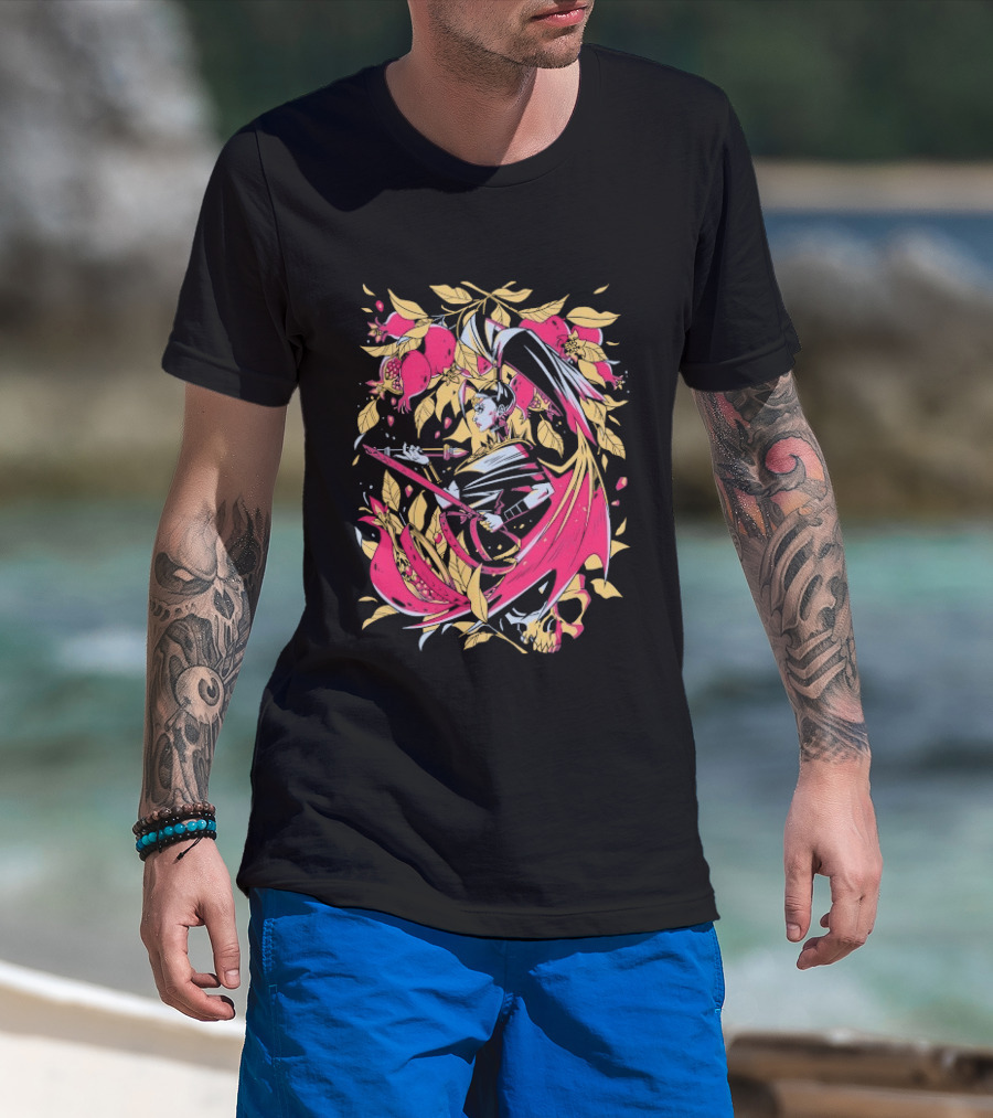 Hades First Of The Furies Mythical Foliage Sword T-Shirt