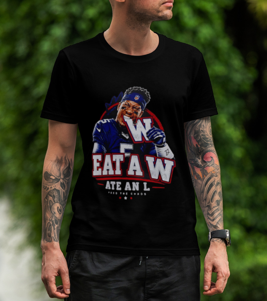 Jameis Winston Eat A W Ate An L Meme New York Giants T-Shirt