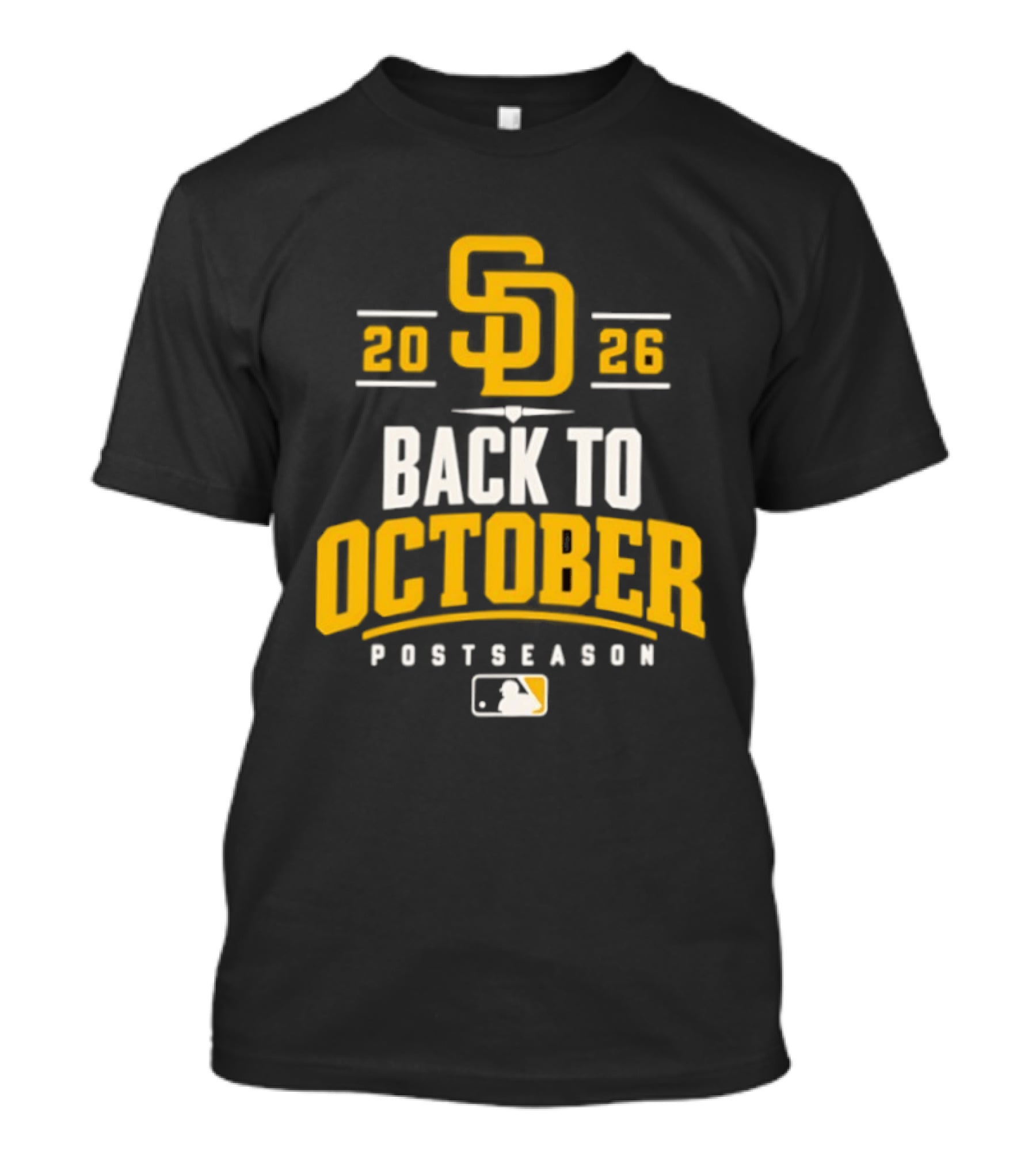San Diego Padres 2026 Back To October Postseason Baseball MLB T-Shirt