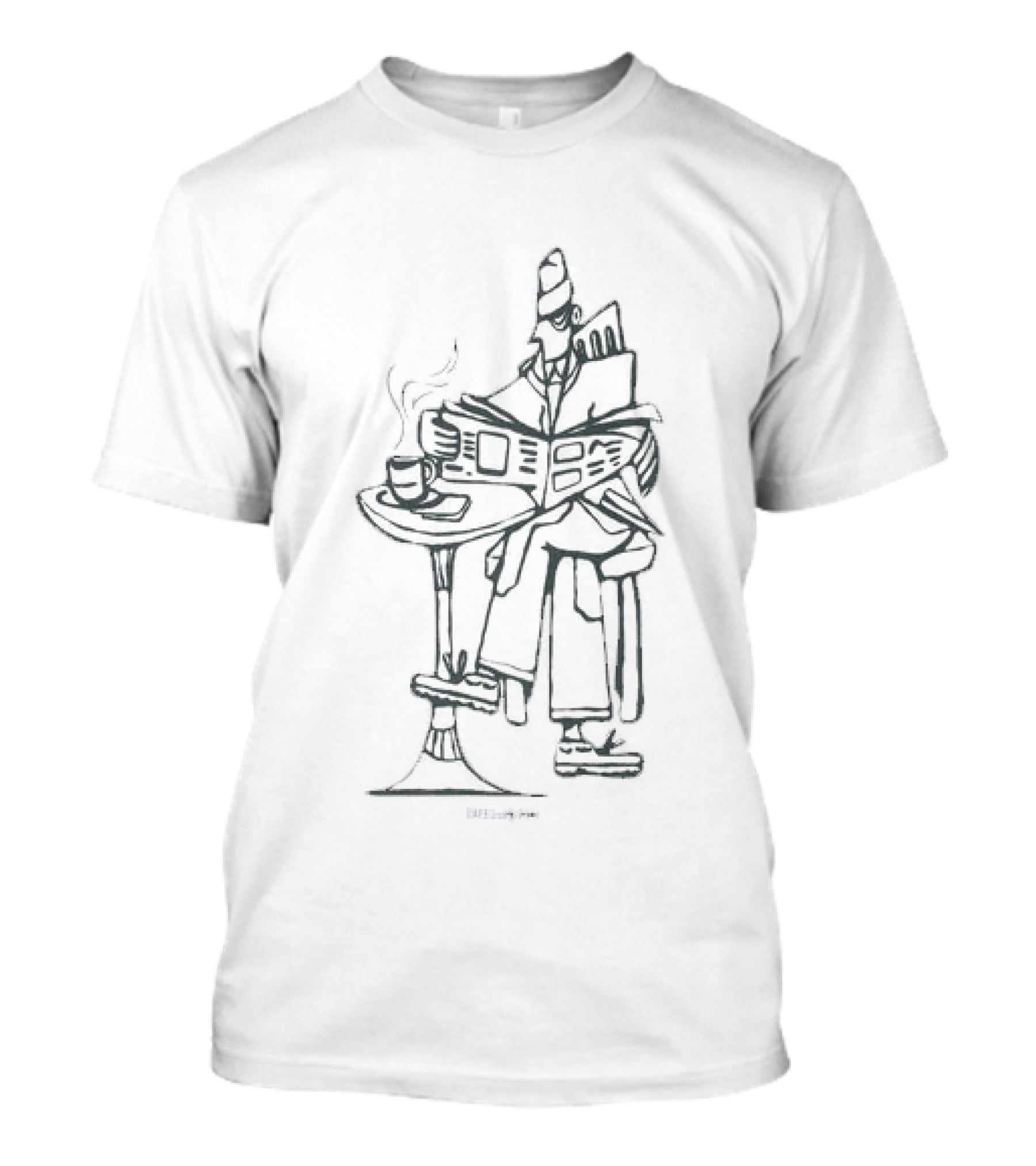 Aime Leon Dore Café Leon Dore Caricature T-Shirt