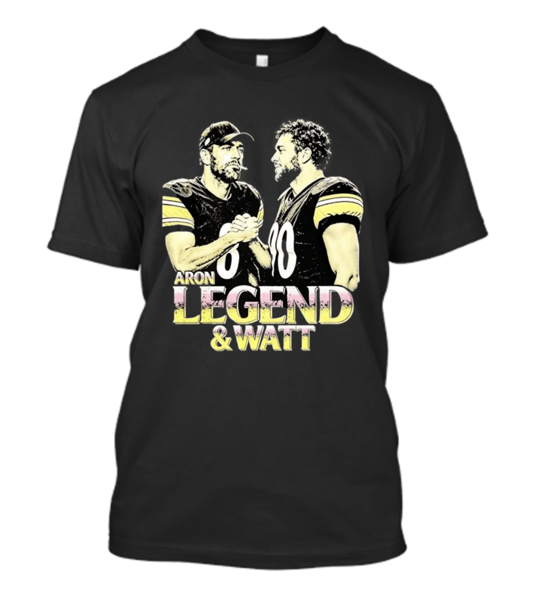 Aron Legend And Watt Steelers Connection T-Shirt
