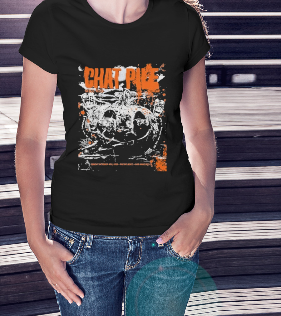 Chat Pile Event October 4 2026 The Belasco Los Angeles CA Sonic Gig T-Shirt