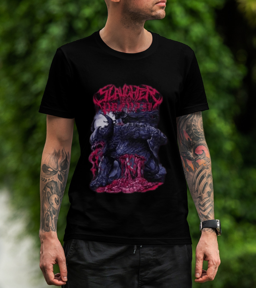 Slaughter To Prevail Berserk Tour Firstblood Store Monster T-Shirt