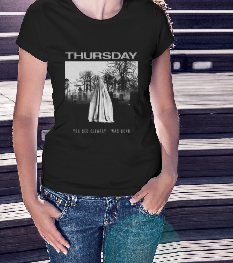 Thursday Store Common Graves New Jersey Emo Band 2002 T-Shirt